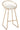 Barstool Round Metal Gold - vivahabitat.com