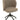 Chair Turn/Up/Down Linen Dark Brown/Beige - vivahabitat.com