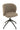 Chair Turn/Up/Down Linen Dark Brown/Beige - vivahabitat.com