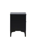 Venture Home Piring 2 Drawer - Black / Black - vivahabitat.com