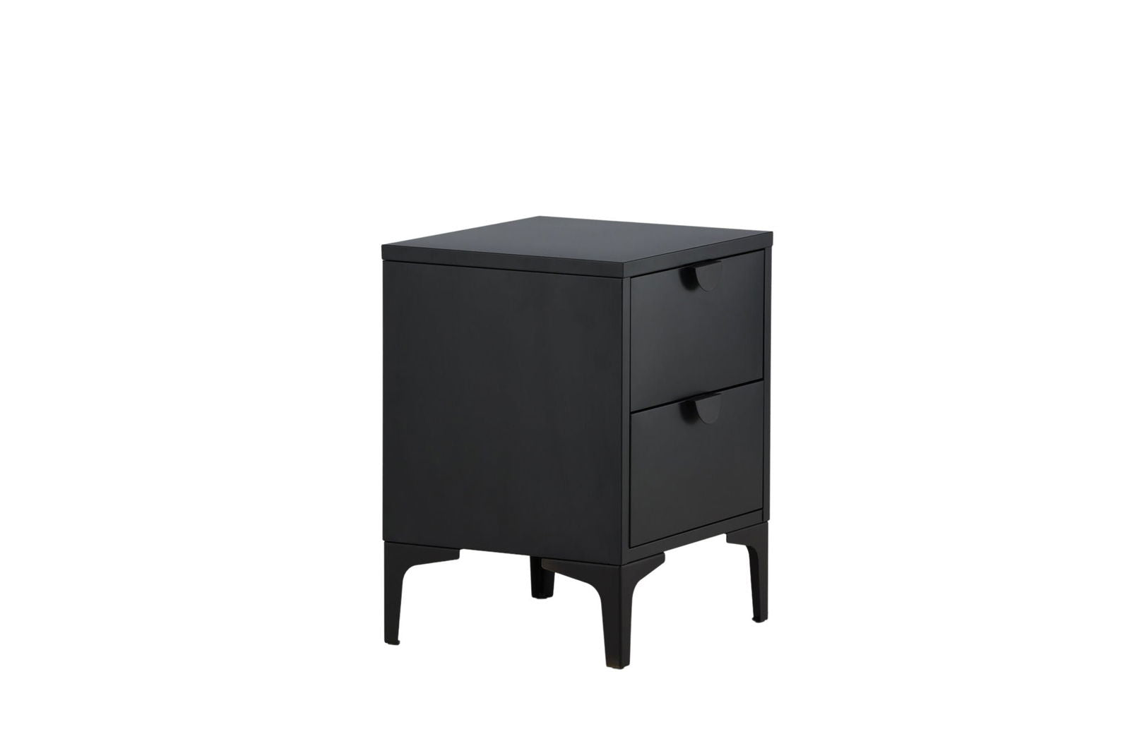 Venture Home Piring 2 Drawer - Black / Black - vivahabitat.com