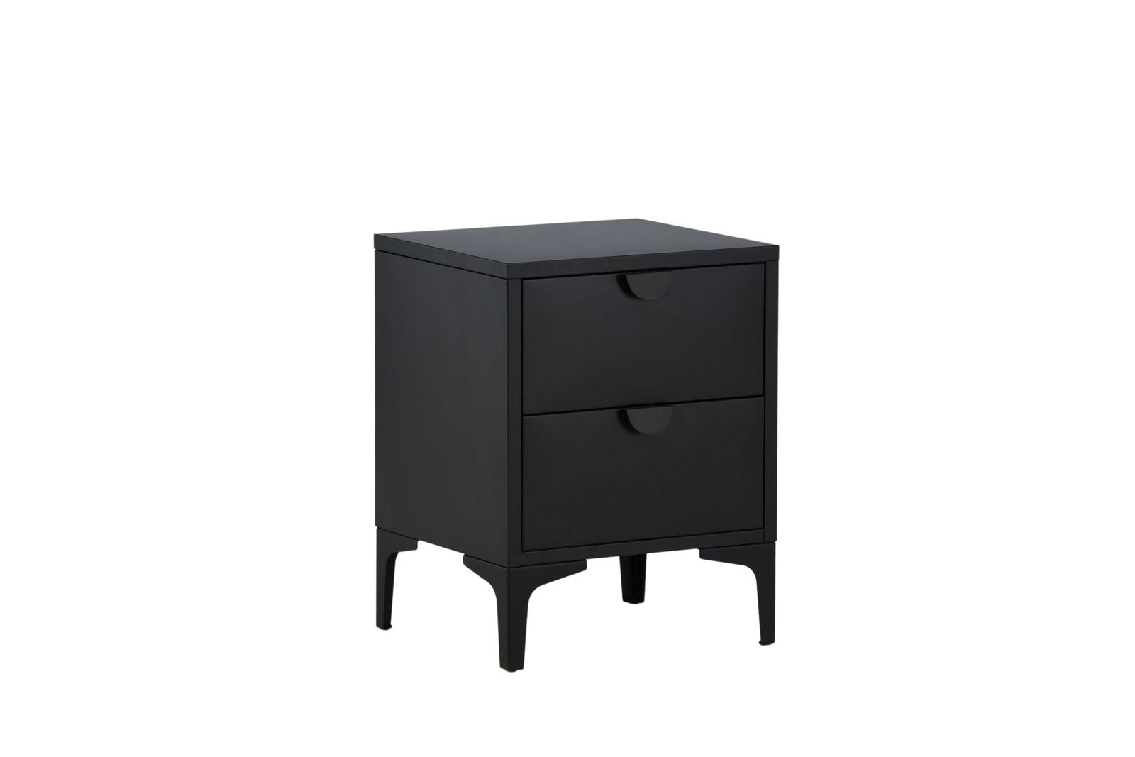 Venture Home Piring 2 Drawer - Black / Black - vivahabitat.com