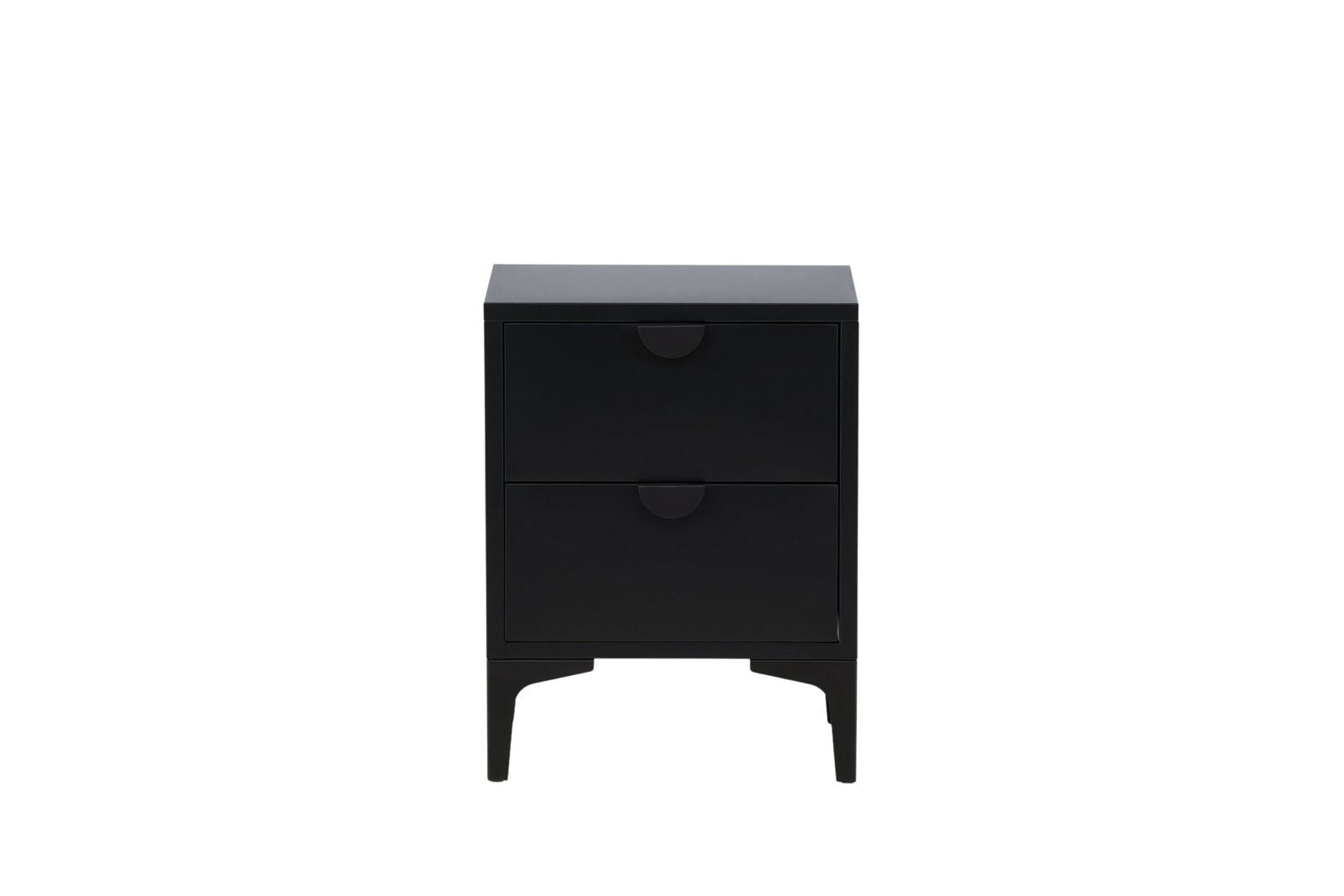 Venture Home Piring 2 Drawer - Black / Black - vivahabitat.com