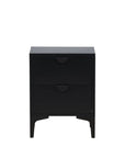 Venture Home Piring 2 Drawer - Black / Black - vivahabitat.com