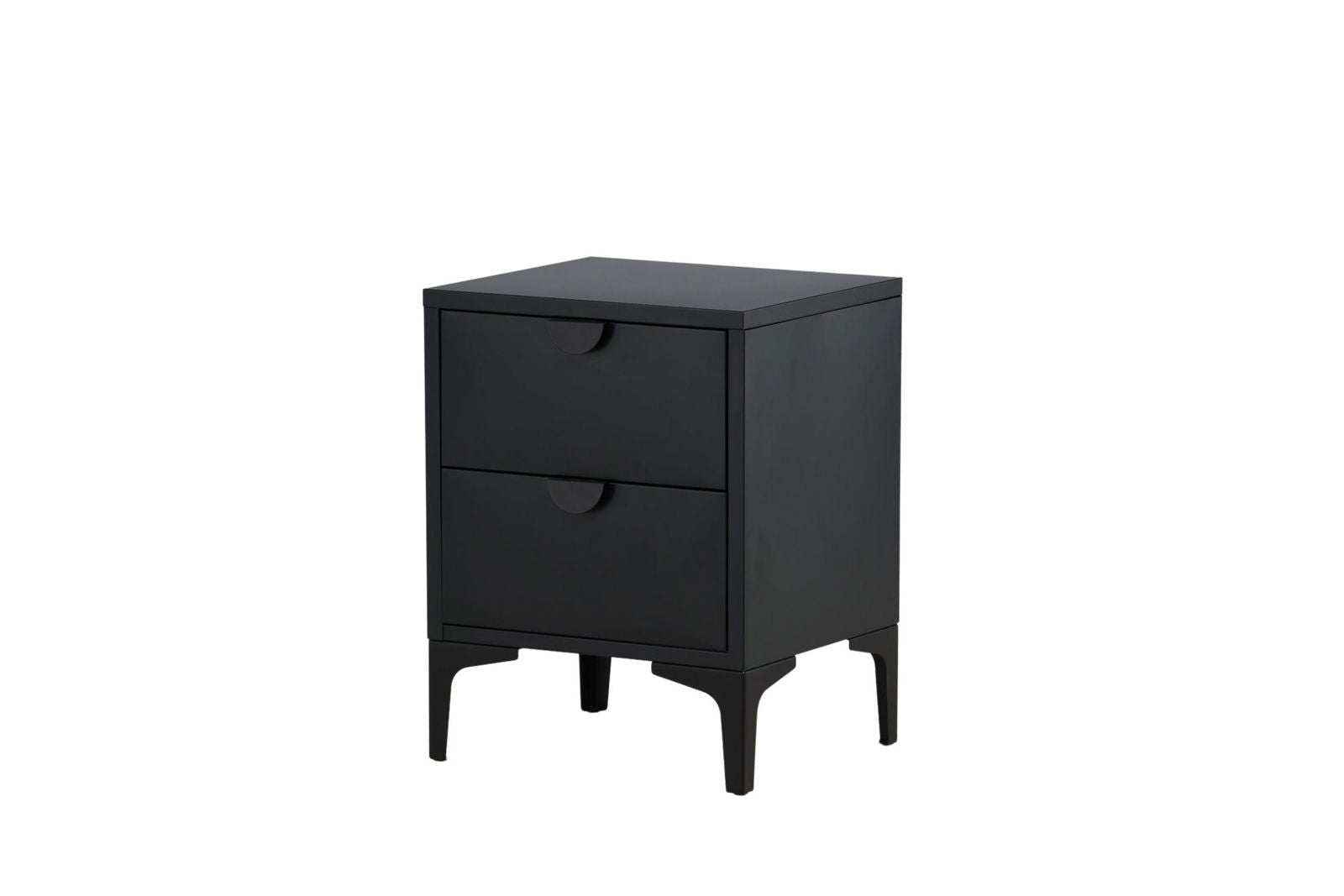 Venture Home Piring 2 Drawer - Black / Black - vivahabitat.com