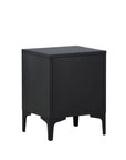 Venture Home Piring 2 Drawer - Black / Black - vivahabitat.com