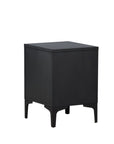 Venture Home Piring 2 Drawer - Black / Black - vivahabitat.com