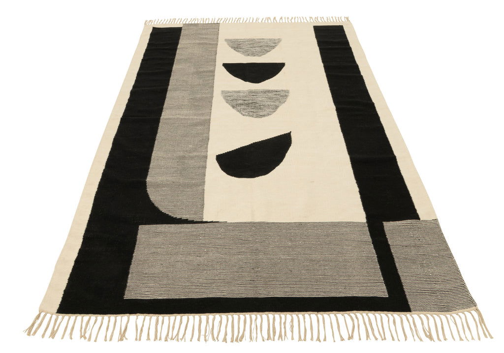 Carpet Tokyo Poly White/Black - vivahabitat.com