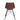 Chair Loft Leather/Metal Dark Brown/Black - vivahabitat.com