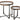 Set Of 2 Coffee Tables Mine Glass/Fir Wood Natural/Black - vivahabitat.com