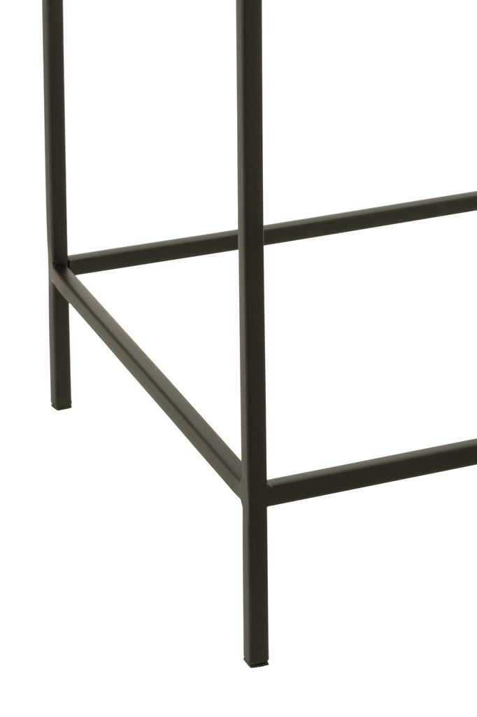 Set Of 2 Side Table High Bronze/Black - vivahabitat.com