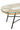 Table Low Oval Outdoors Met/Glass Natural/Black - vivahabitat.com