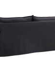 Venture Home Nova Sofa Wood/ Black Fabric - vivahabitat.com