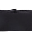 Venture Home Nova Sofa Wood/ Black Fabric - vivahabitat.com