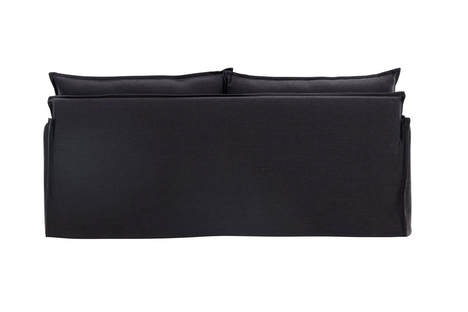 Venture Home Nova Sofa Wood/ Black Fabric - vivahabitat.com