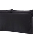 Venture Home Nova Sofa Wood/ Black Fabric - vivahabitat.com