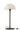 Table Lamp Mushroom Dots Metal Shining White/Black Large - vivahabitat.com