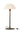 Table Lamp Mushroom Dots Metal Shining White/Black Large - vivahabitat.com