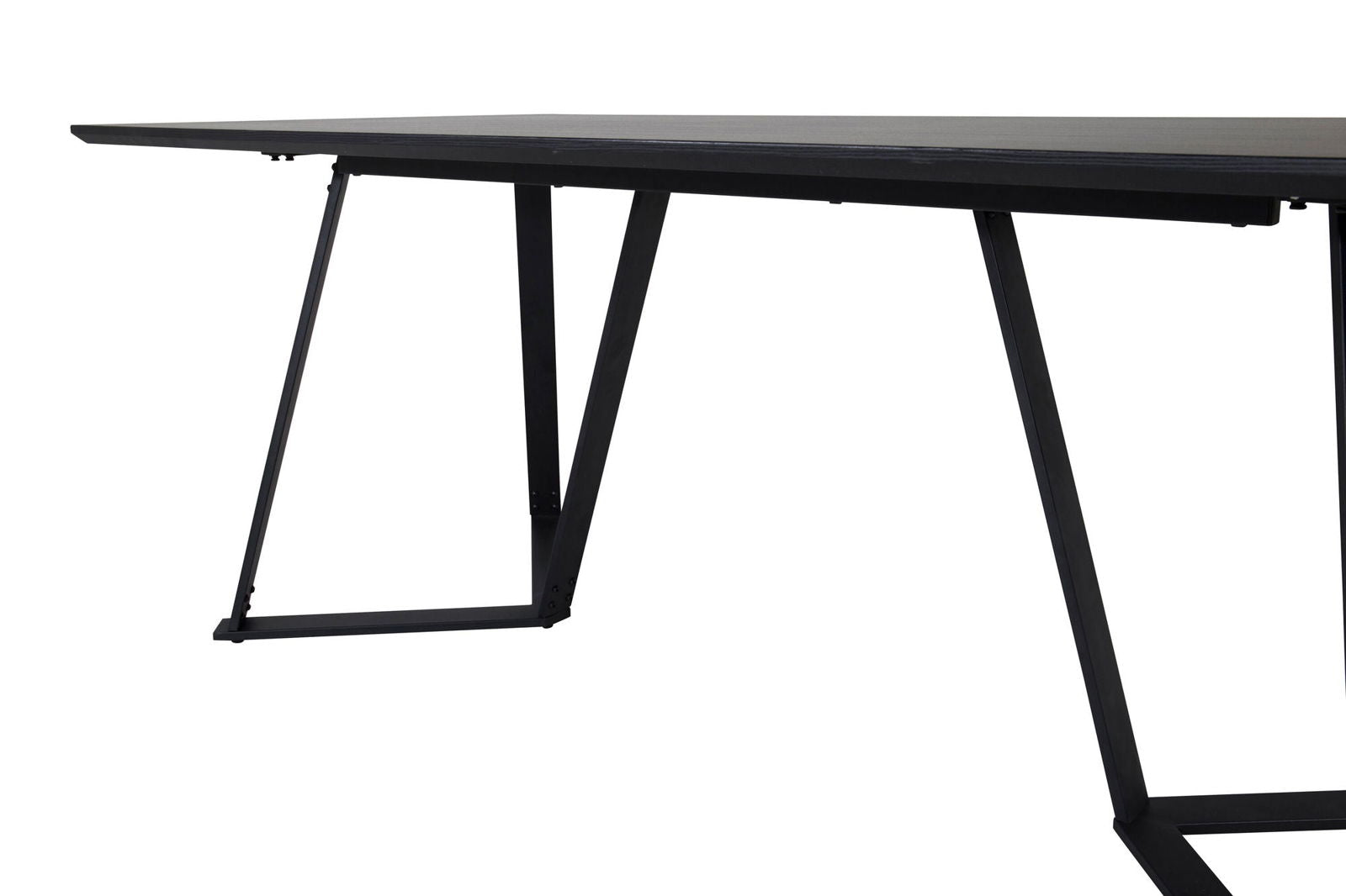 Venture Home Marina Dining Table - Black top / Black Legs - vivahabitat.com