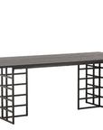 Ystad Dining Table - Black / Black Oak Veneer - vivahabitat.com