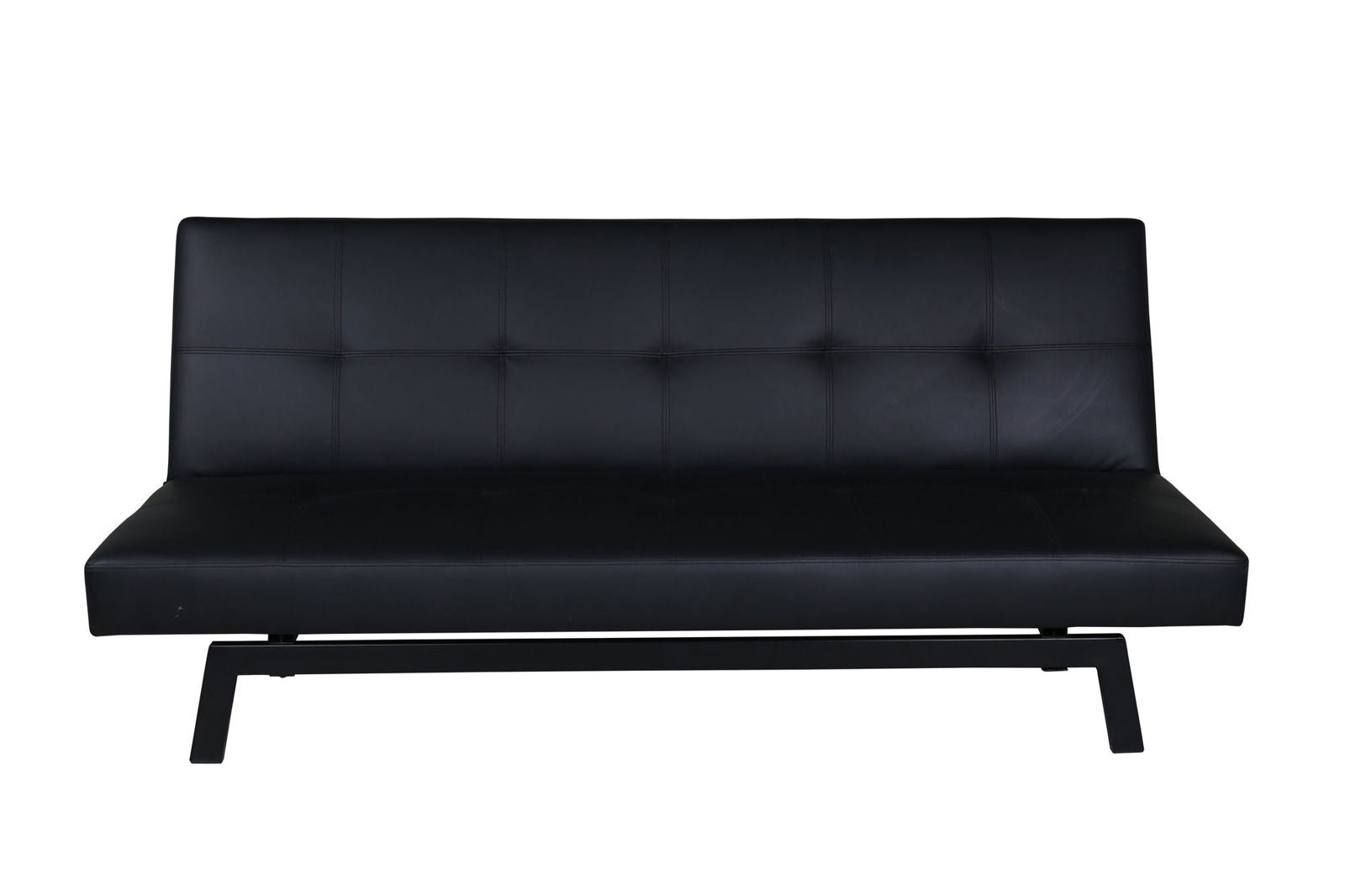 Venture Home Bodil Sofabed - Black / Black PU - vivahabitat.com