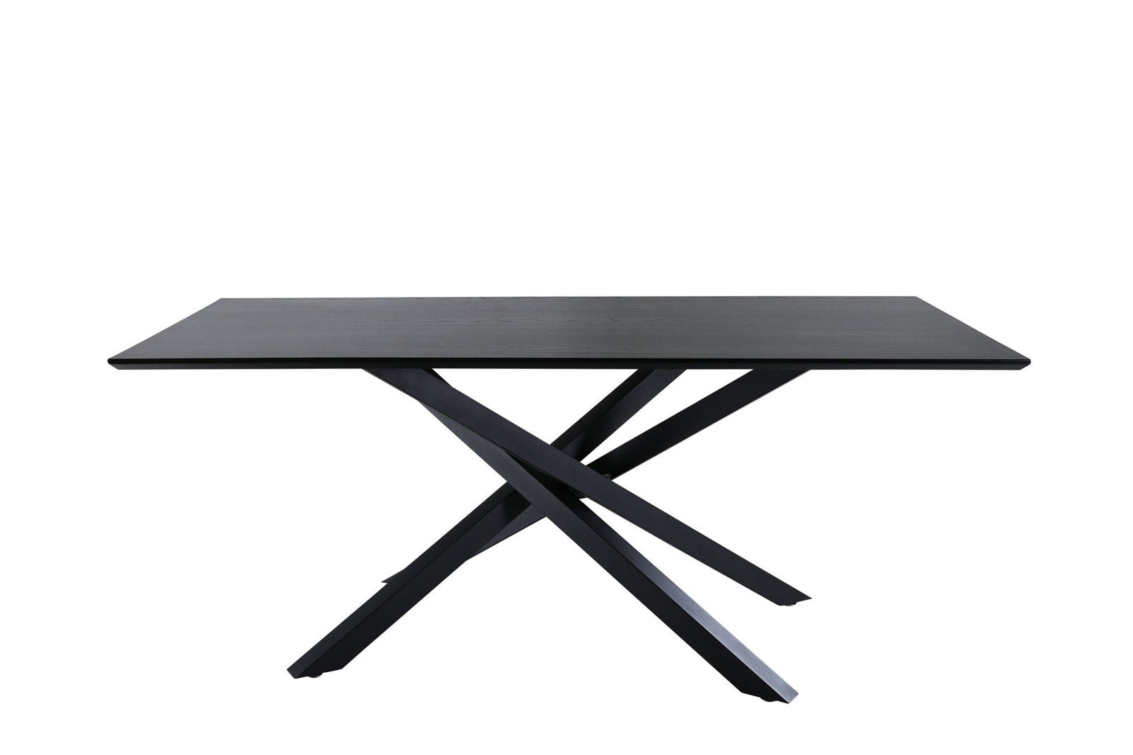 Venture Home Piazza Dining Table - Black / Black Veneer - vivahabitat.com