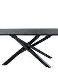 Venture Home Piazza Dining Table - Black / Black Veneer - vivahabitat.com