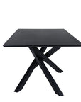 Venture Home Piazza Dining Table - Black / Black Veneer - vivahabitat.com