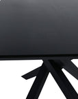 Venture Home Piazza Dining Table - Black / Black Veneer - vivahabitat.com