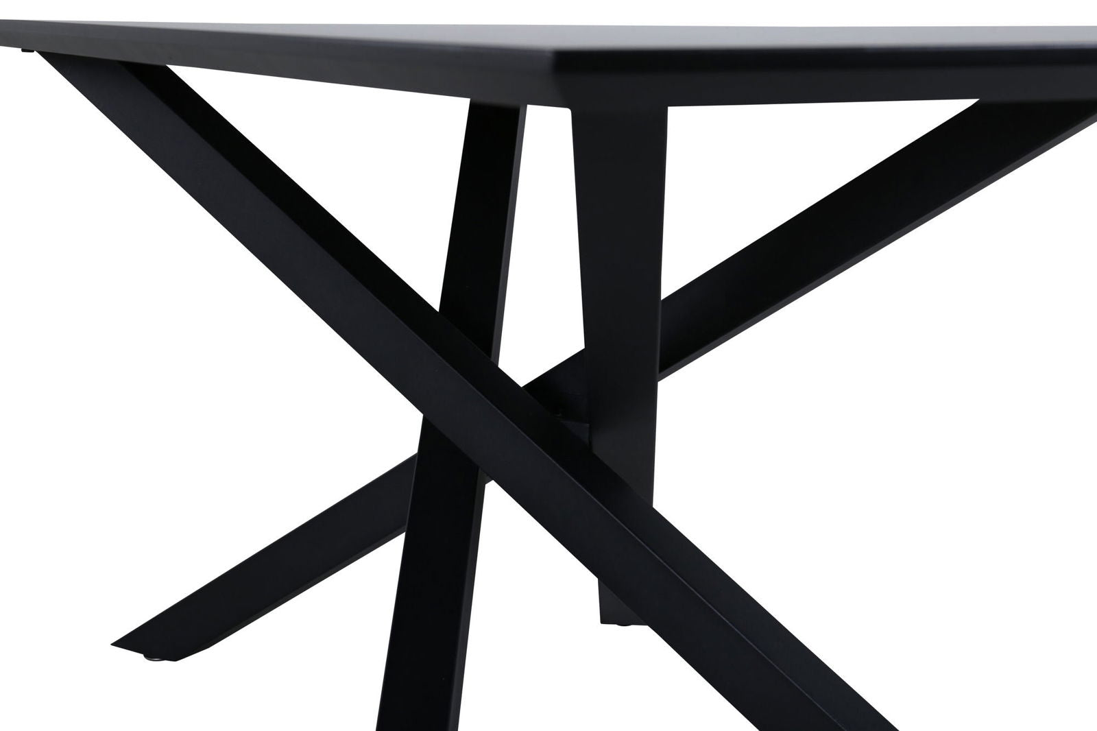 Venture Home Piazza Dining Table - Black / Black Veneer - vivahabitat.com