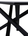 Venture Home Piazza Dining Table - Black / Black Veneer - vivahabitat.com