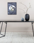 Venture Home Petra Dining Table - Black / Black Veneer - vivahabitat.com