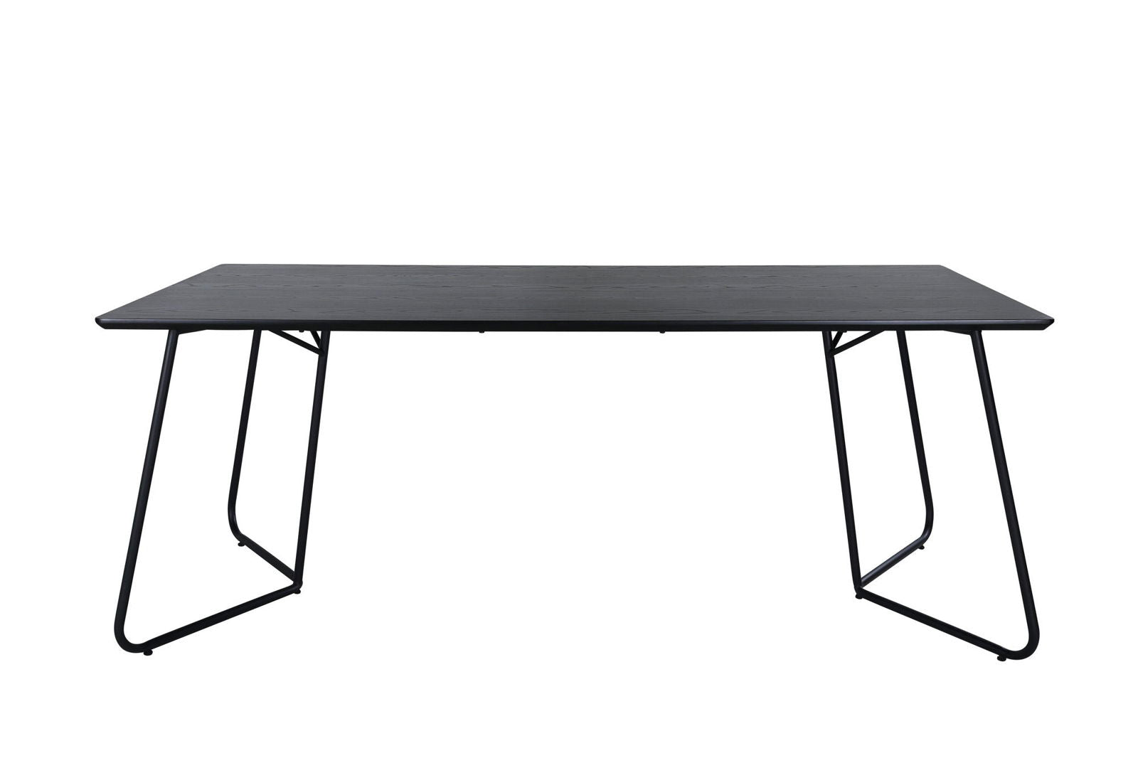 Venture Home Petra Dining Table - Black / Black Veneer - vivahabitat.com