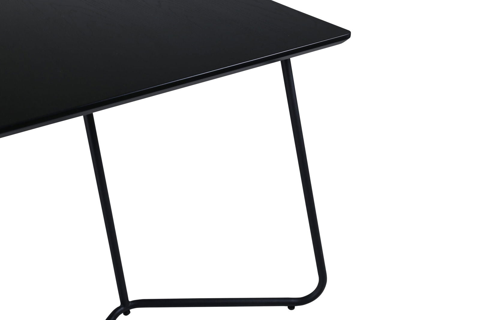 Venture Home Petra Dining Table - Black / Black Veneer - vivahabitat.com