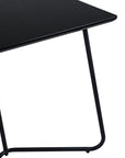 Venture Home Petra Dining Table - Black / Black Veneer - vivahabitat.com