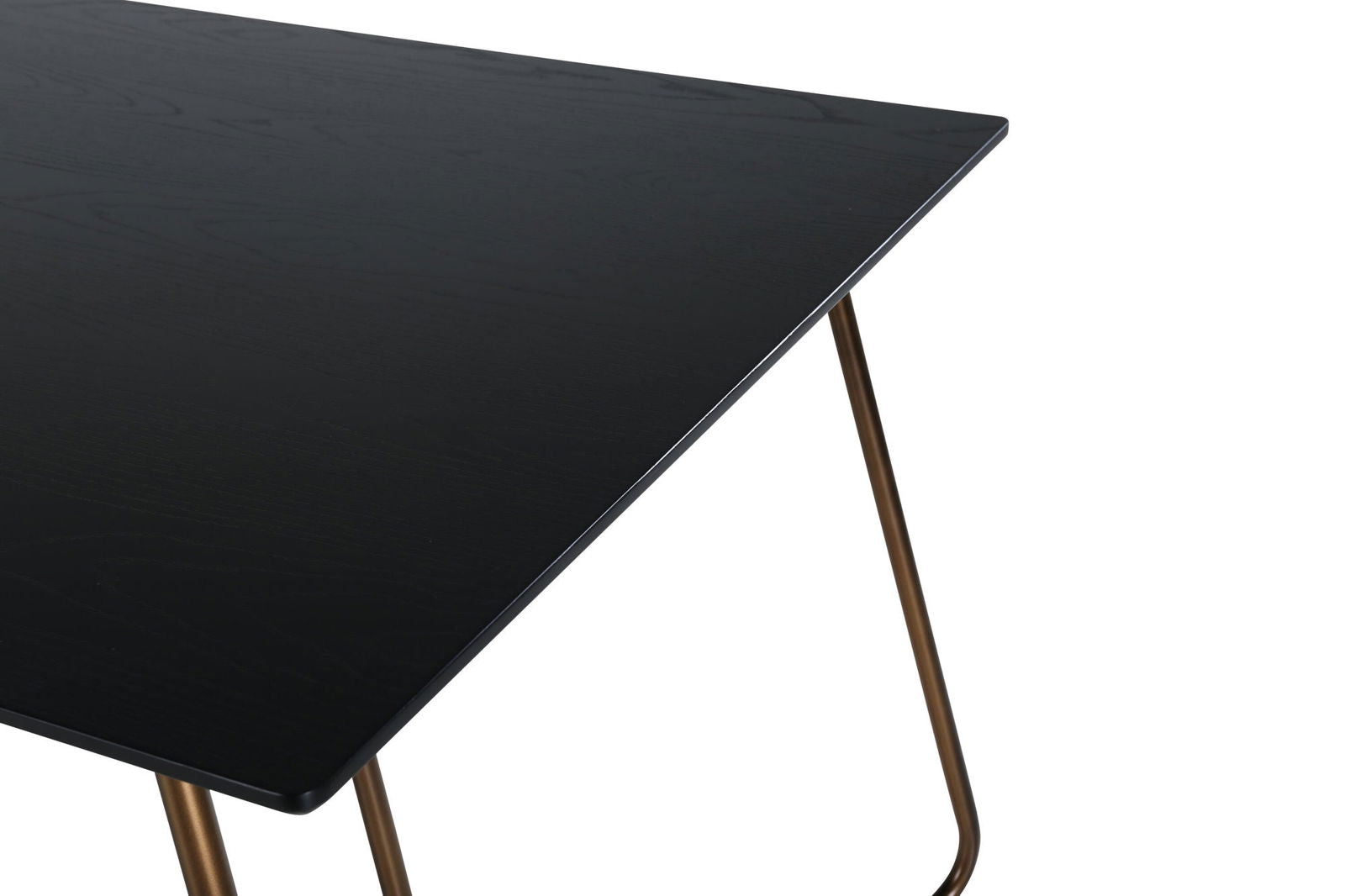 Venture Home Petra Dining Table - Distressed Copper / Black Veneer - vivahabitat.com