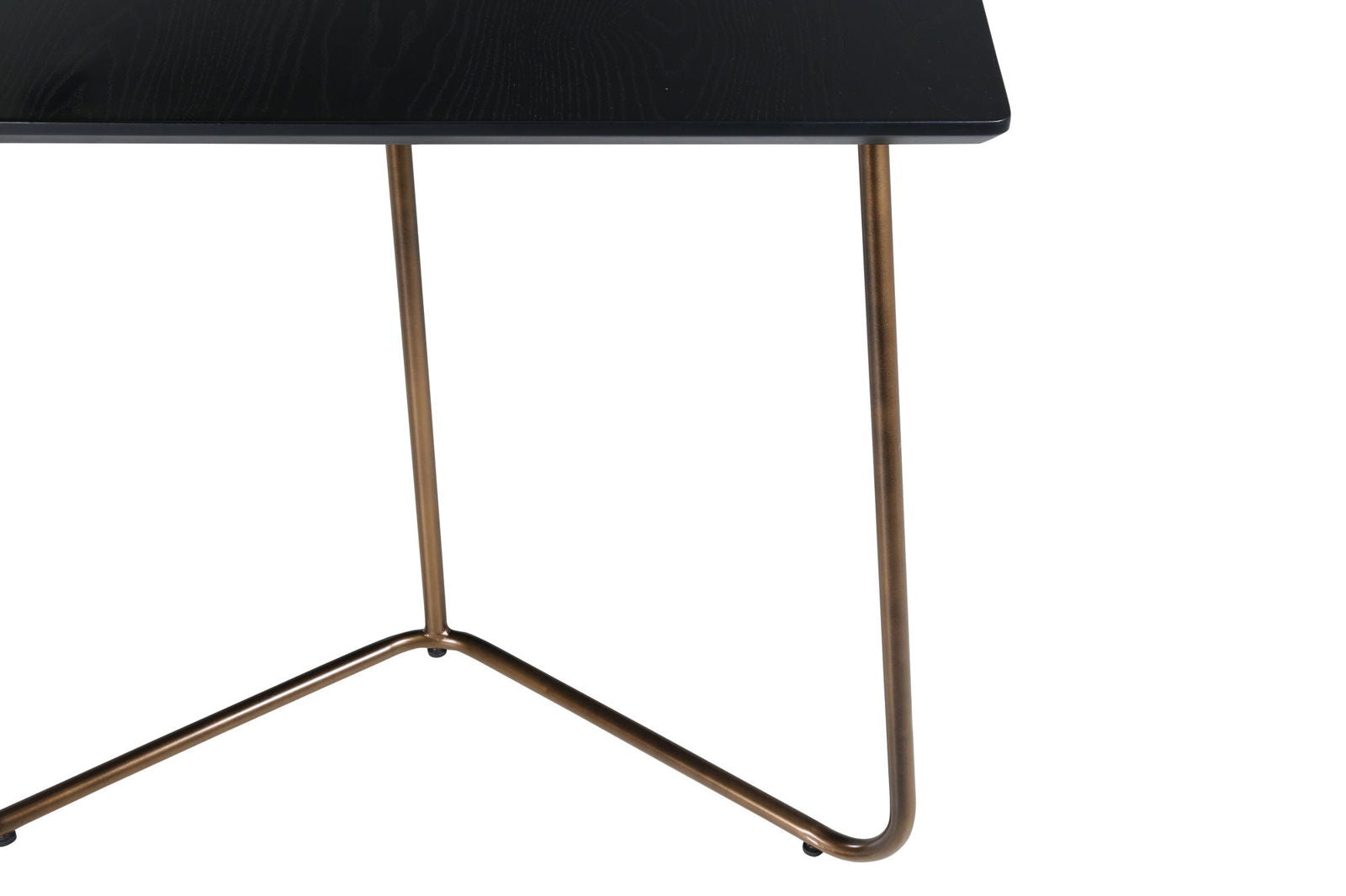 Venture Home Petra Dining Table - Distressed Copper / Black Veneer - vivahabitat.com