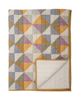 Bloomingville Crewe Quilt, Yellow, Cotton OEKO-TEX® - vivahabitat.com