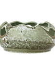 Bloomingville Leonas Deco Bowl, Green, Stoneware - vivahabitat.com