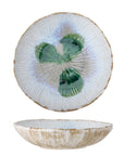 Bloomingville Mati Bowl, Green, Stoneware - vivahabitat.com