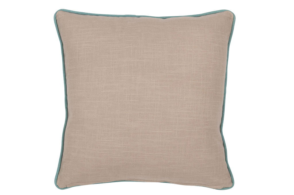 Cushion Elephant Cotton Grey/Blue - vivahabitat.com