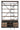 Rack+Ladder 4Shelves Wood/Metal Natural/Brown 160X45x243cm - vivahabitat.com