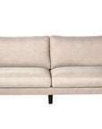 Venture Home Zoom 2-seat sofa - Black / Brown Fabric - vivahabitat.com