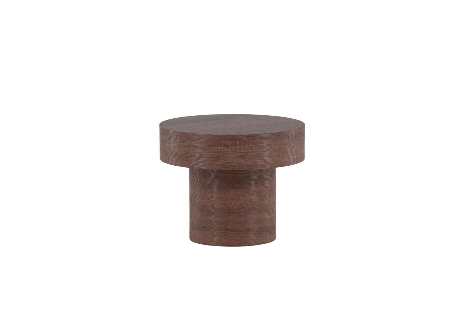 Vind Malung - Low Side Table - Brown / Brown MDF - vivahabitat.com