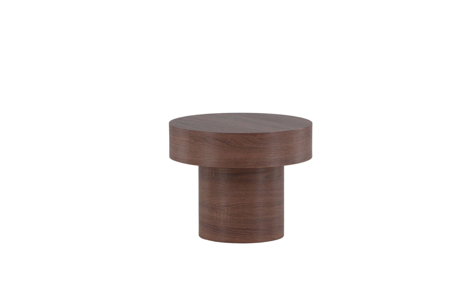Vind Malung - Low Side Table - Brown / Brown MDF - vivahabitat.com