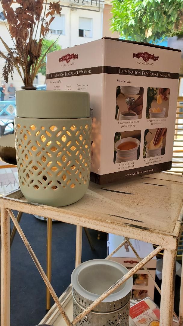 Candle Warmers Lantern in mint - vivahabitat.com
