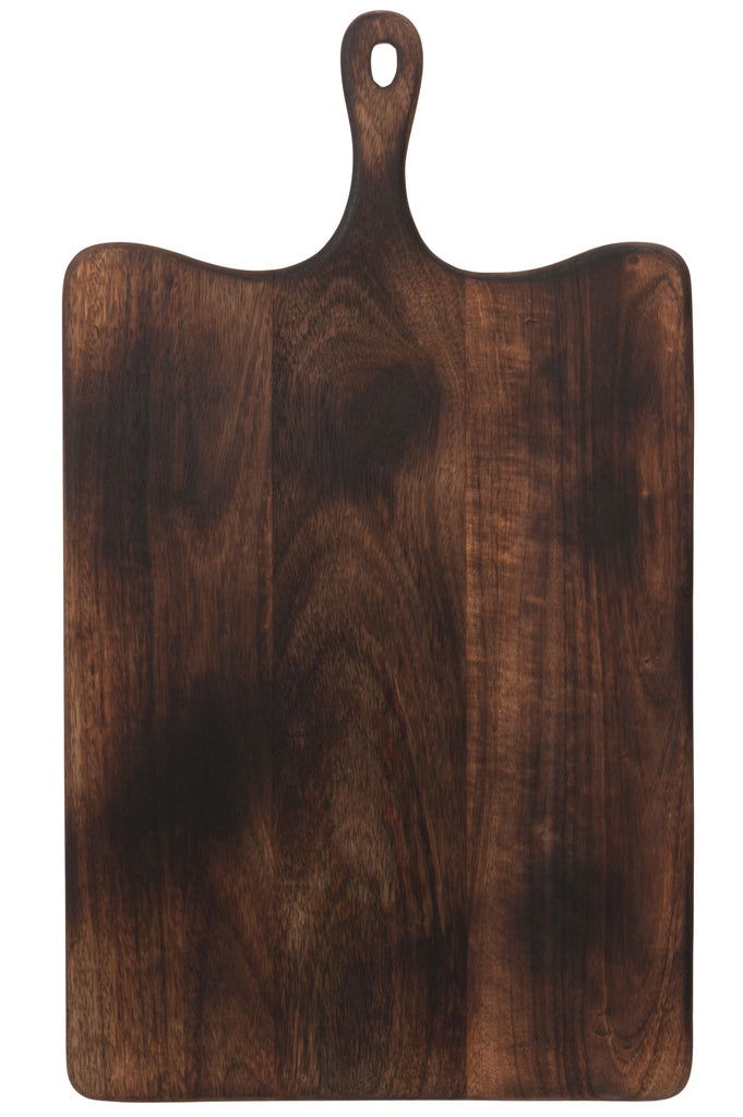Chopping Board Rectangular Wood Dark Brown Extra Large - vivahabitat.com