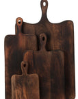 Chopping Board Rectangular Wood Dark Brown Extra Large - vivahabitat.com