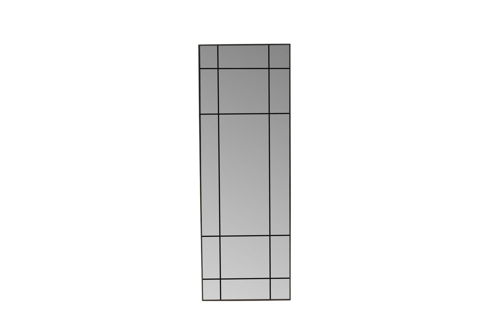 Venture Home Lake Small Mirror - Black / Clear Mirror glass - vivahabitat.com