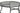 Lomma Sofa Table - Black / Clear glass - vivahabitat.com